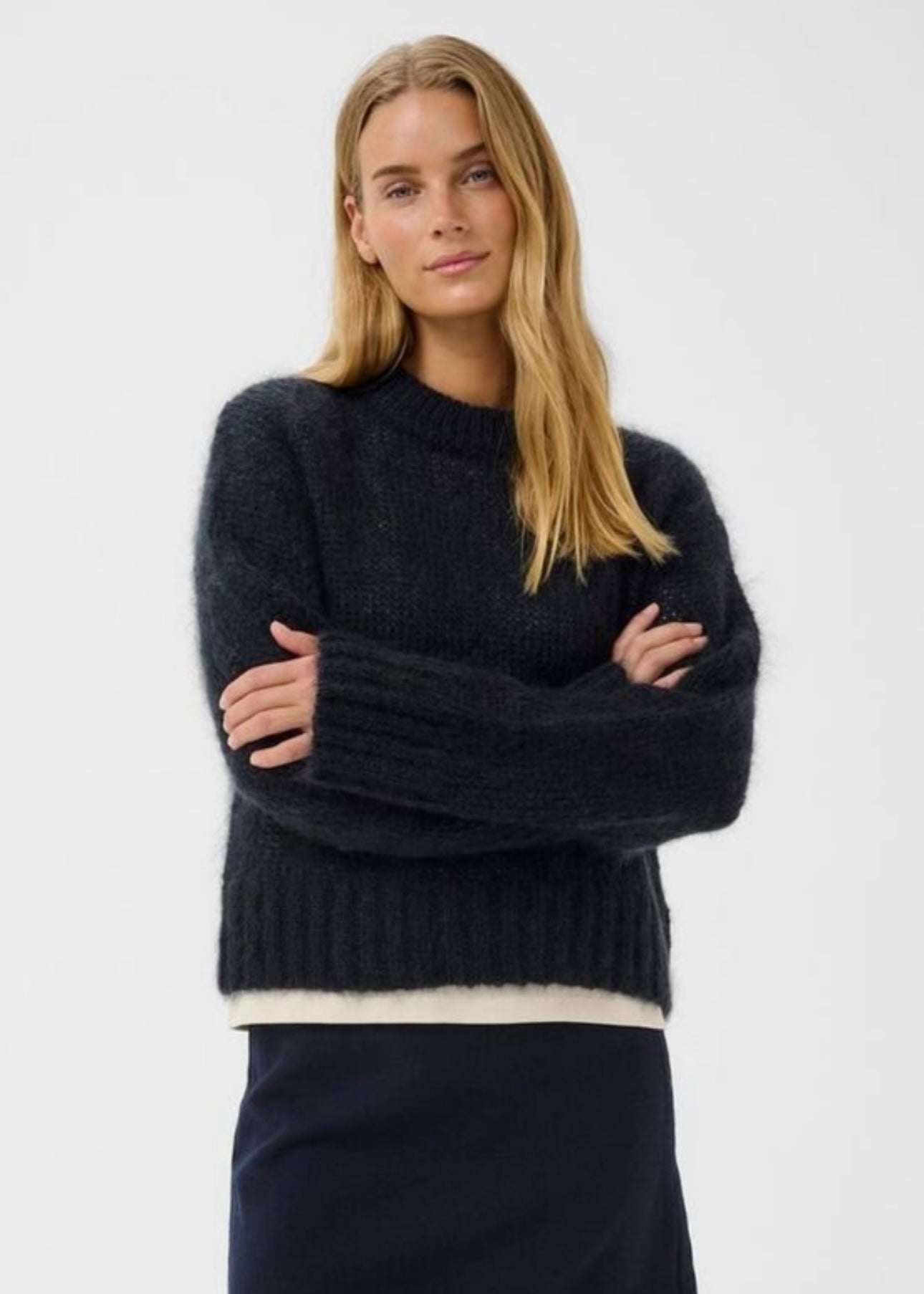 Sille pullover Dark Navy