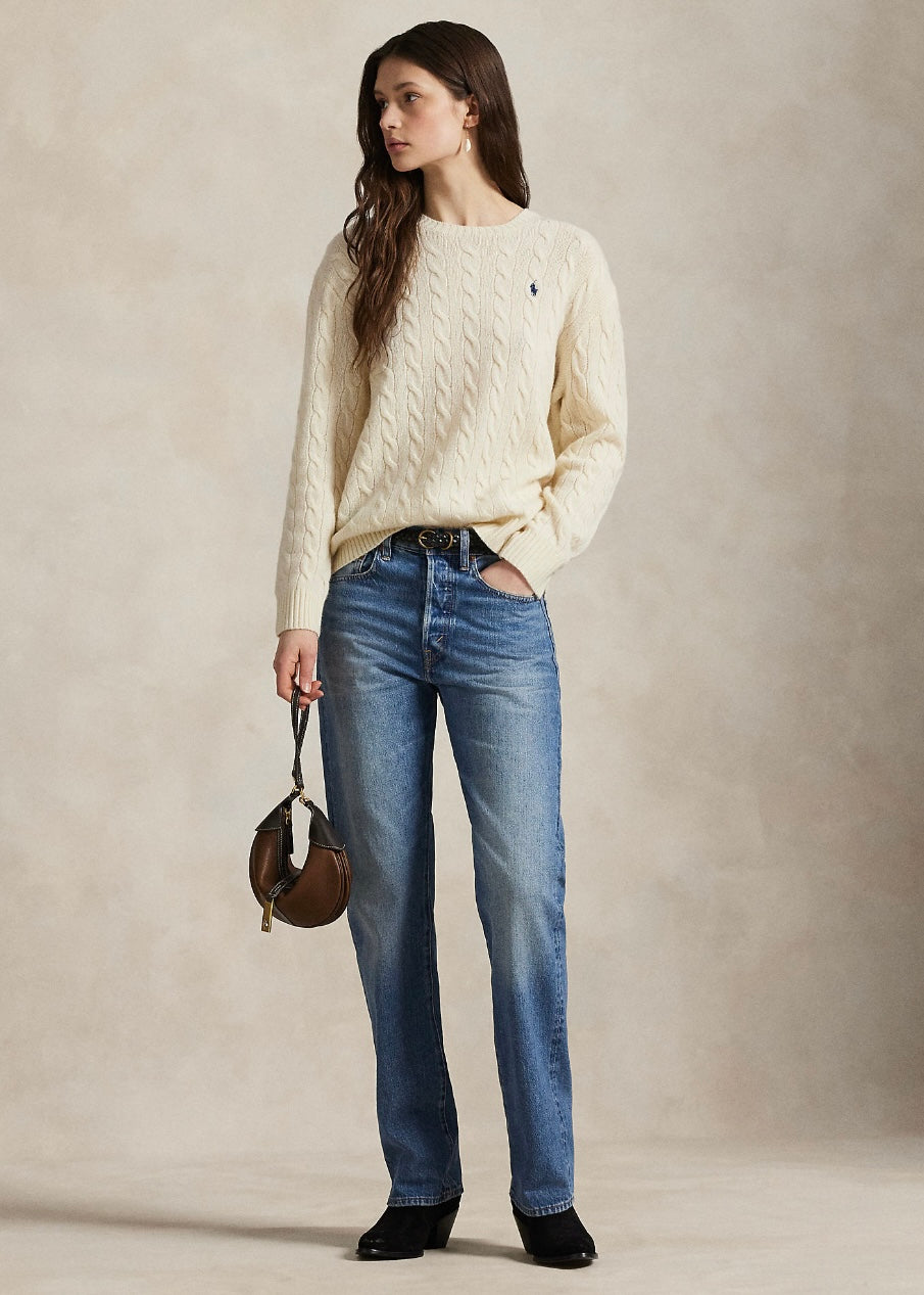 Cable sweater Authentic Cream