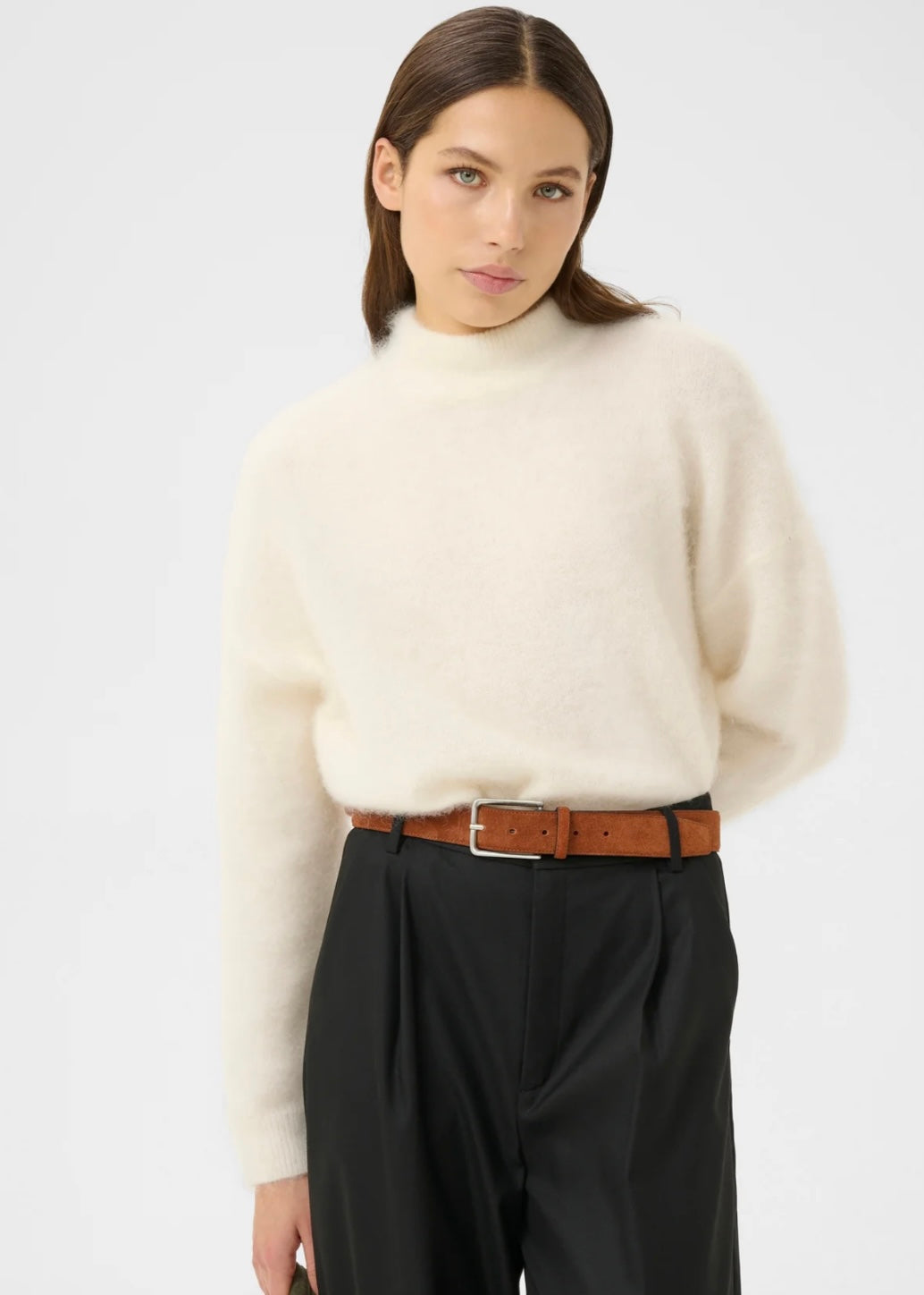 Debbie pullover Egret