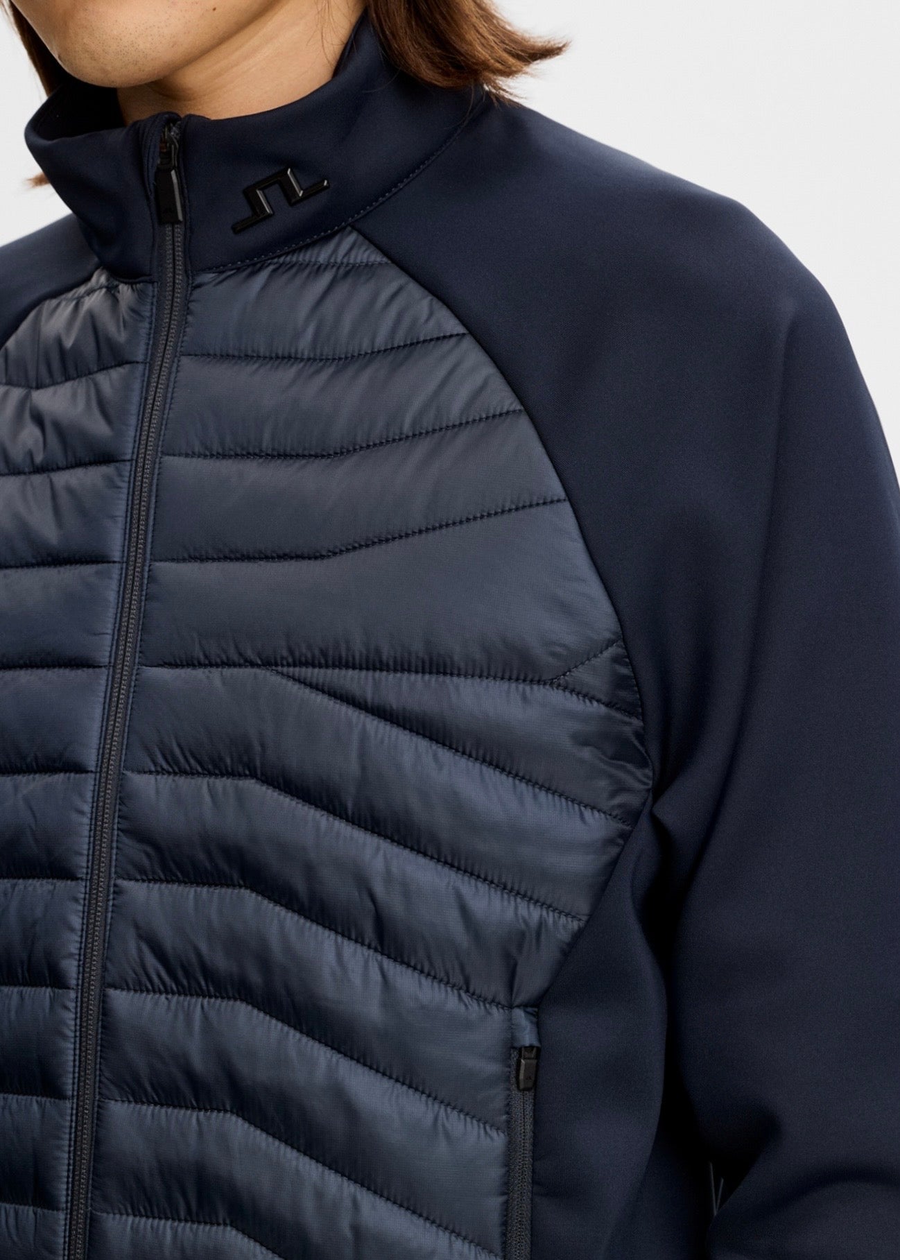 Heyden Quilt Hybrid Jackey Navy