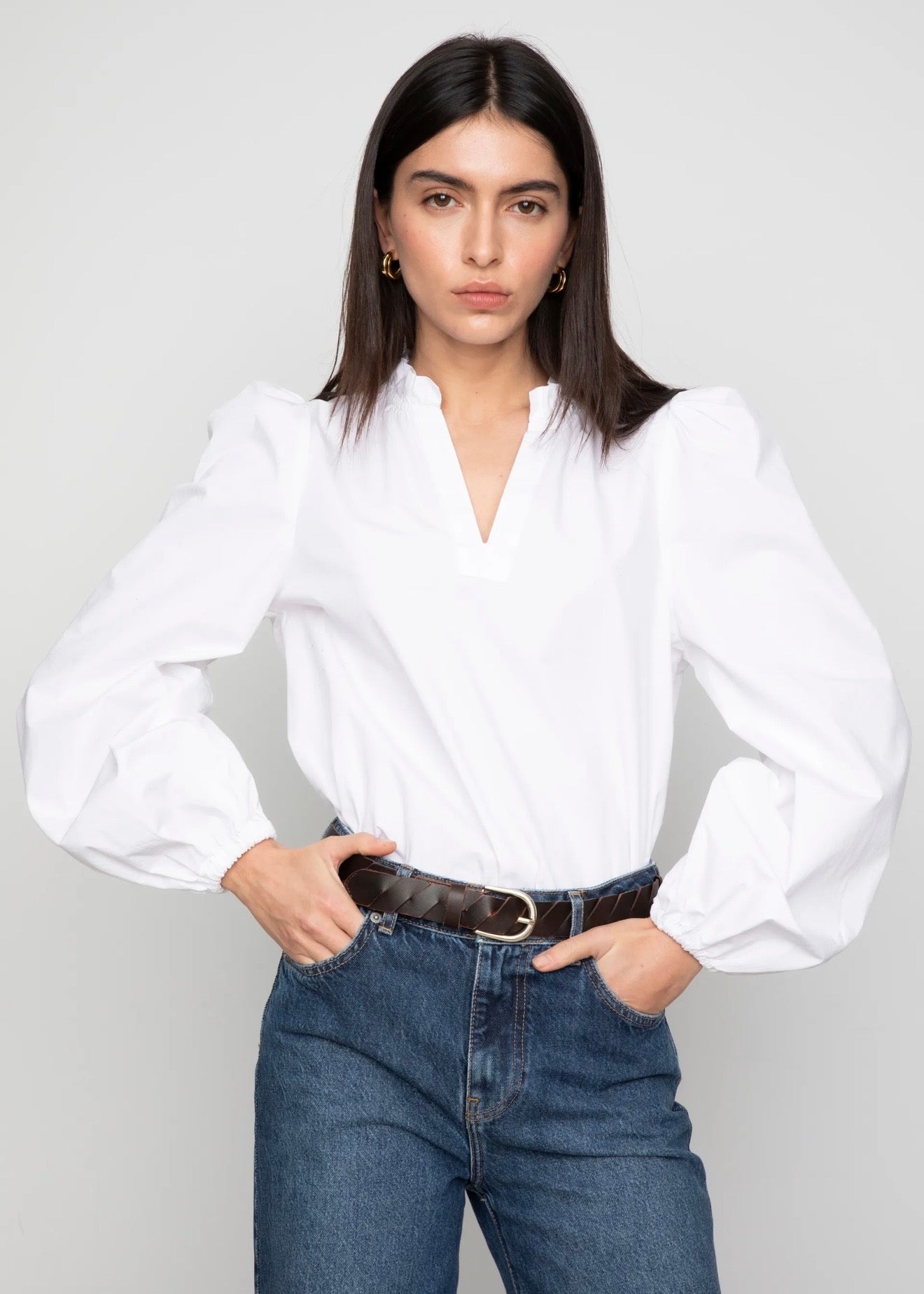 Infinity Blouse Black