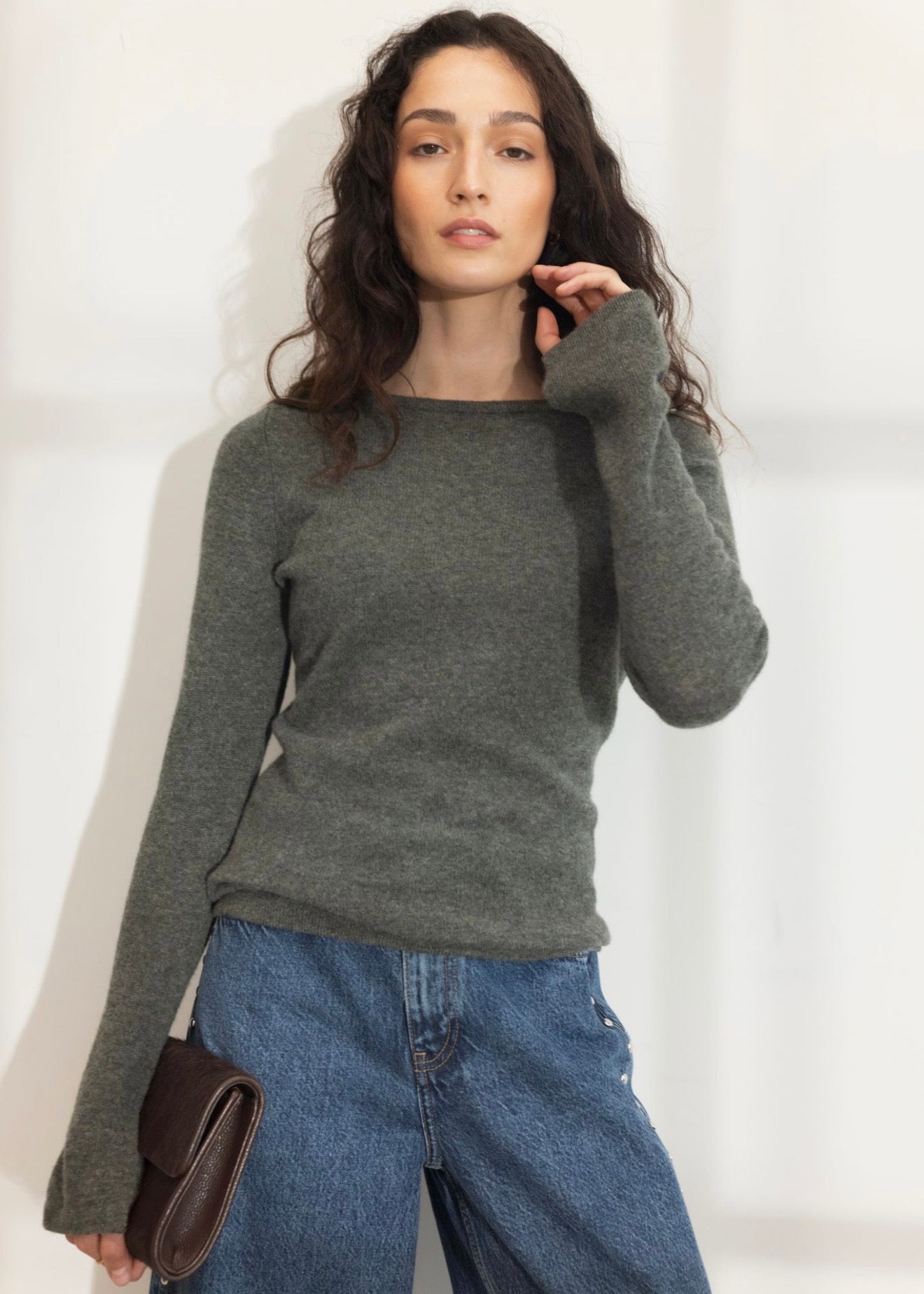 Joyce Knit Dark Olive