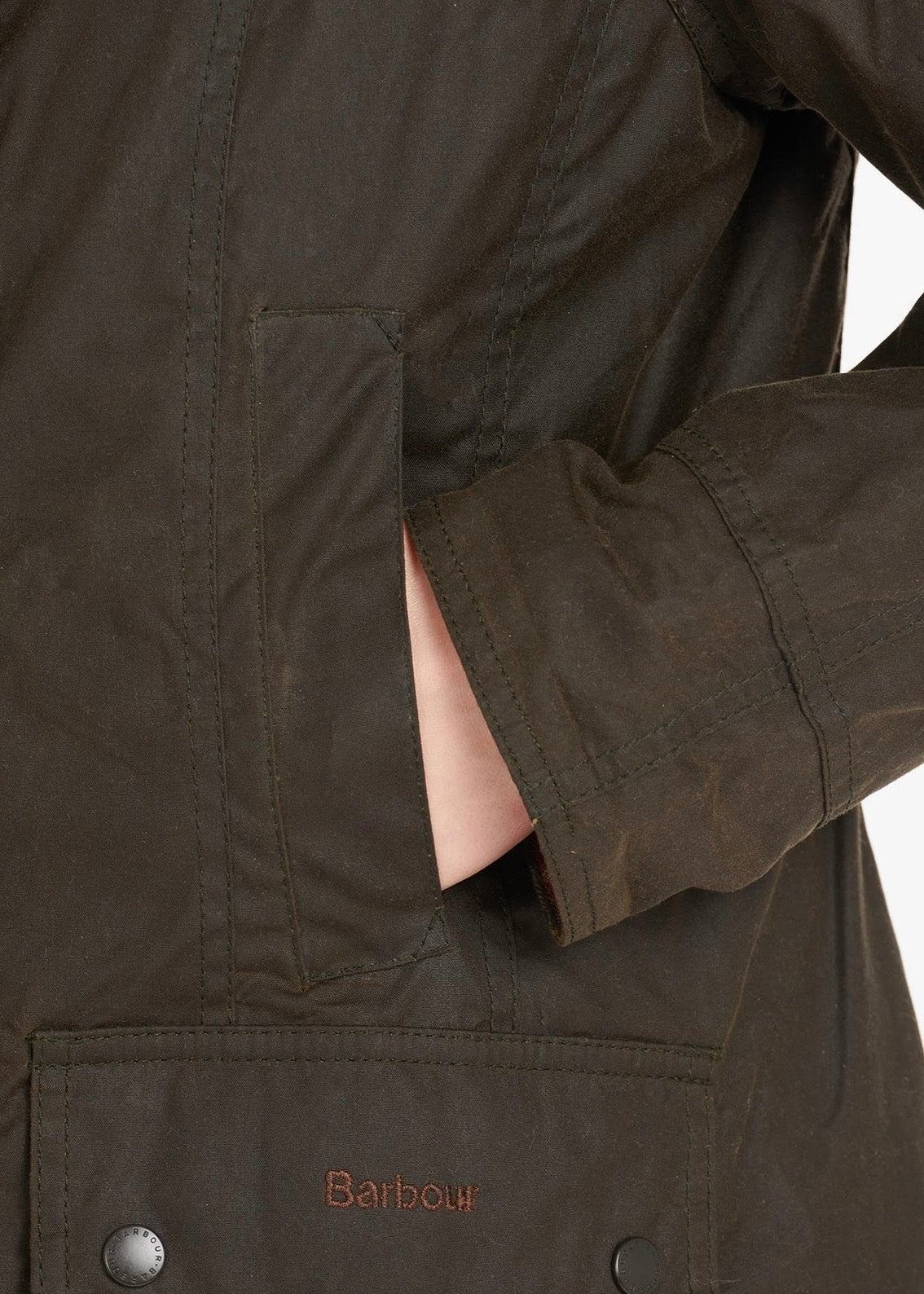 Classic Beadnell Jacket Olive