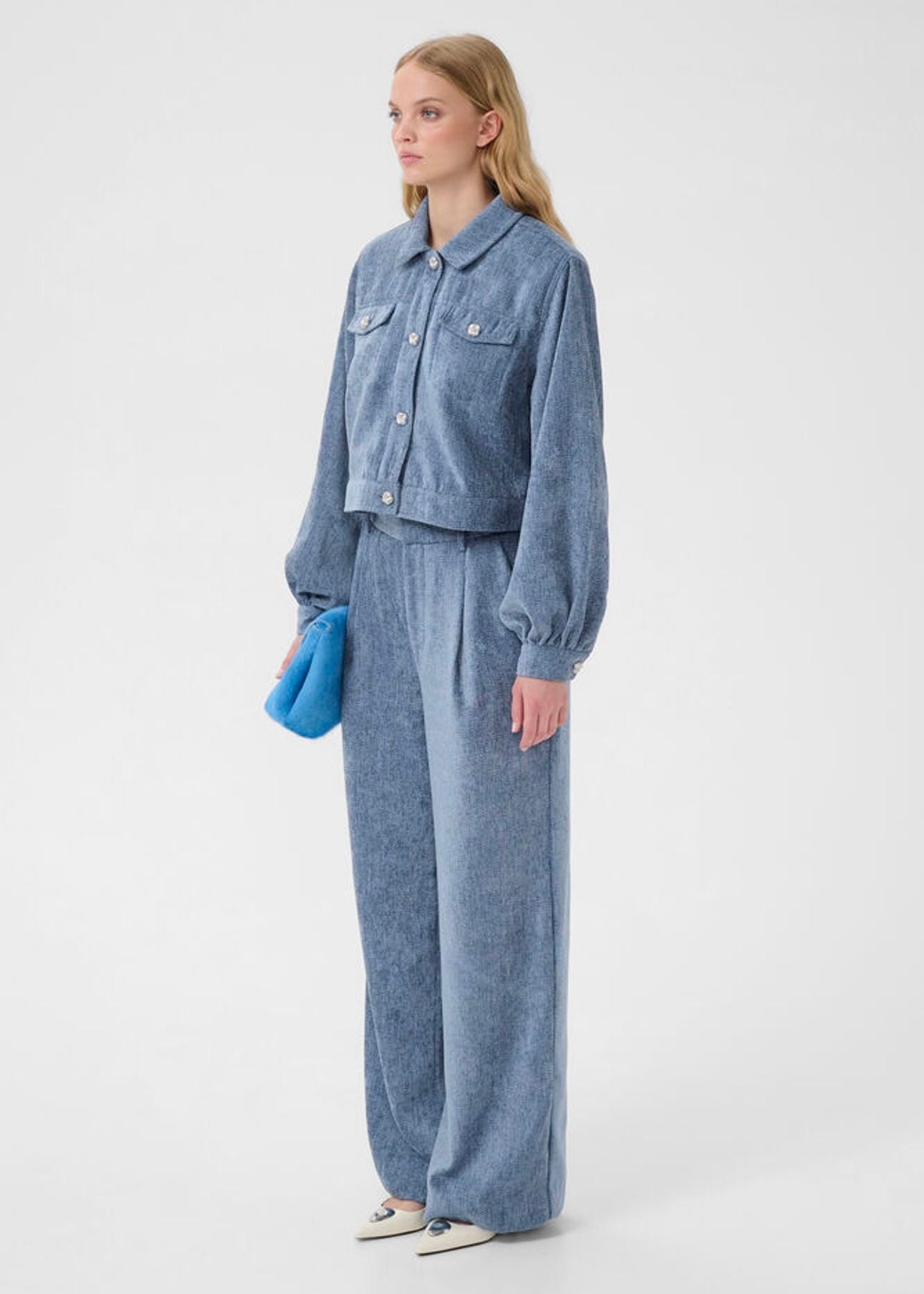 Vally Jacket Blue Denim