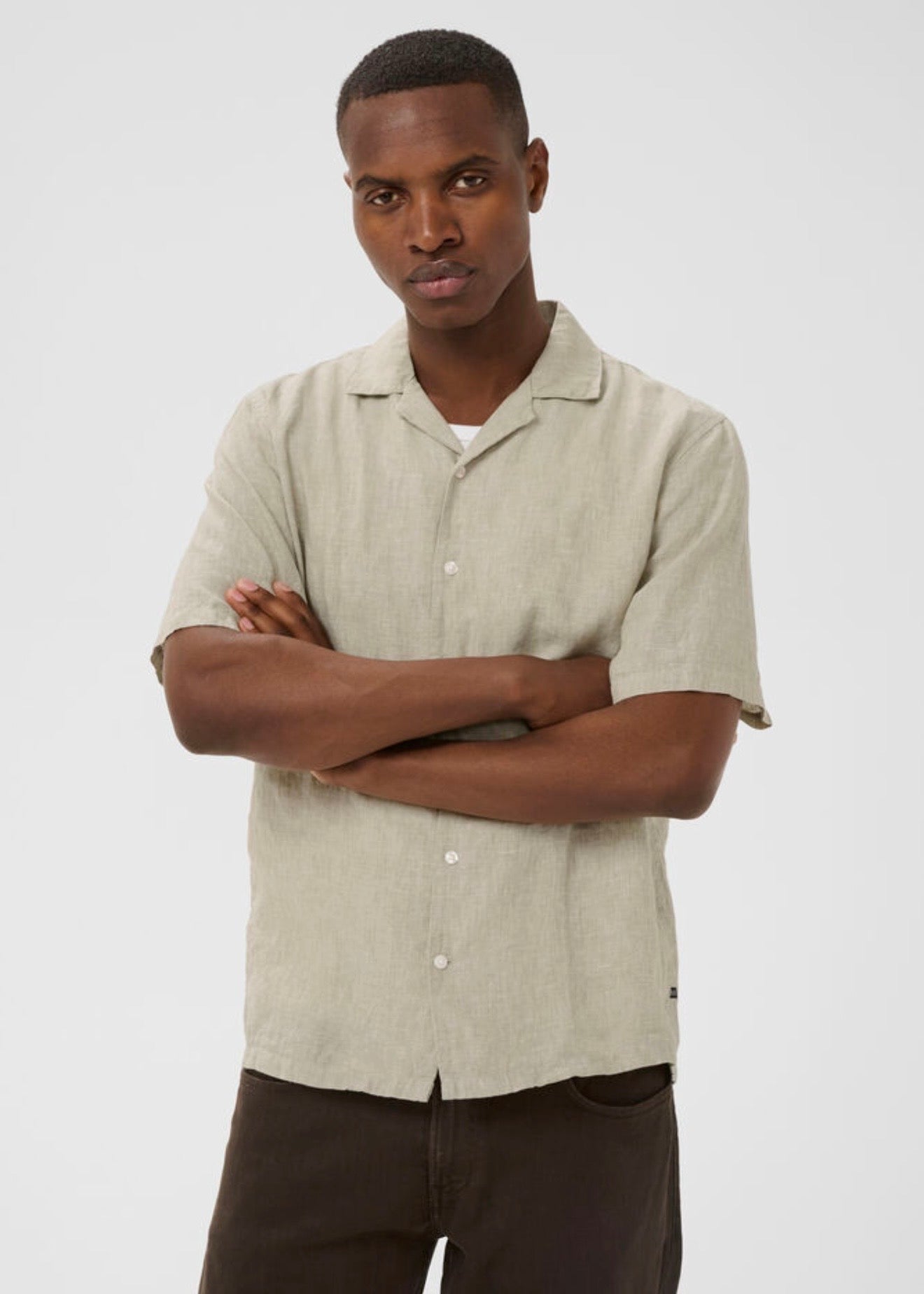 Klampo Shirt Plaza Taupe