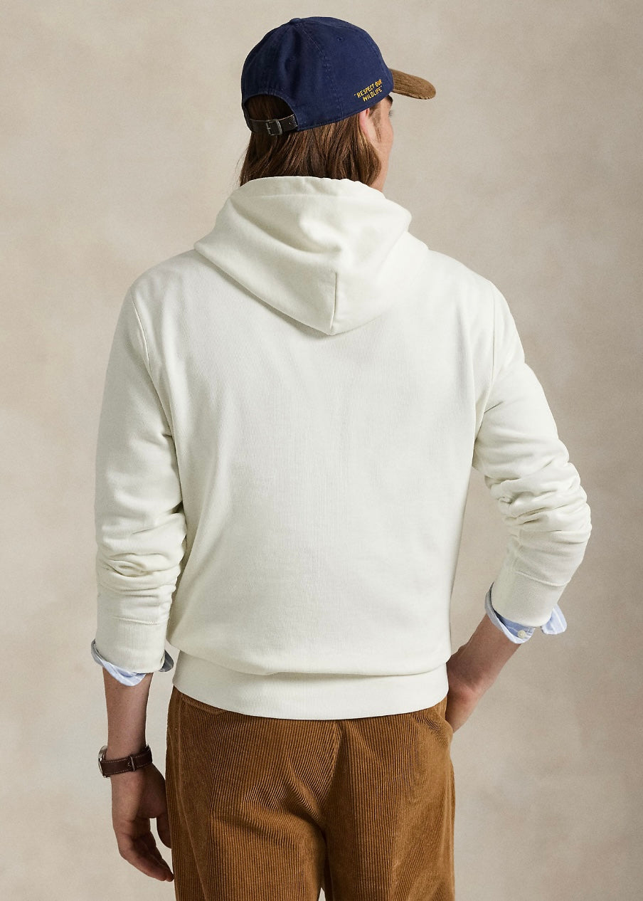 Bear hoodie Deckwash White