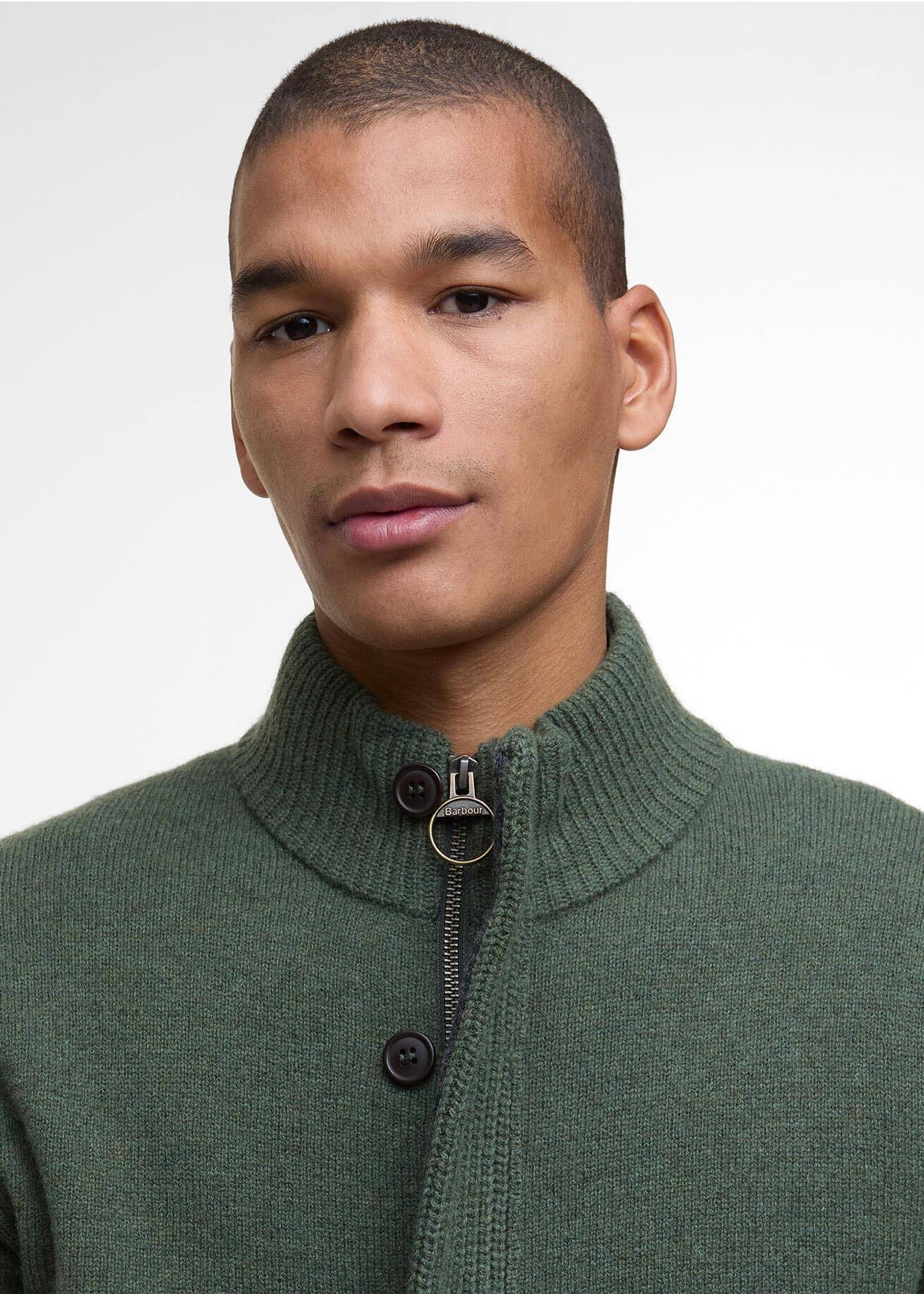 Essential Patch Zip Trough Olive