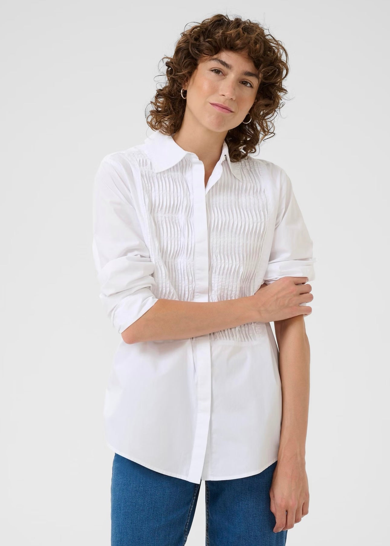 Natinka shirt - Bright White