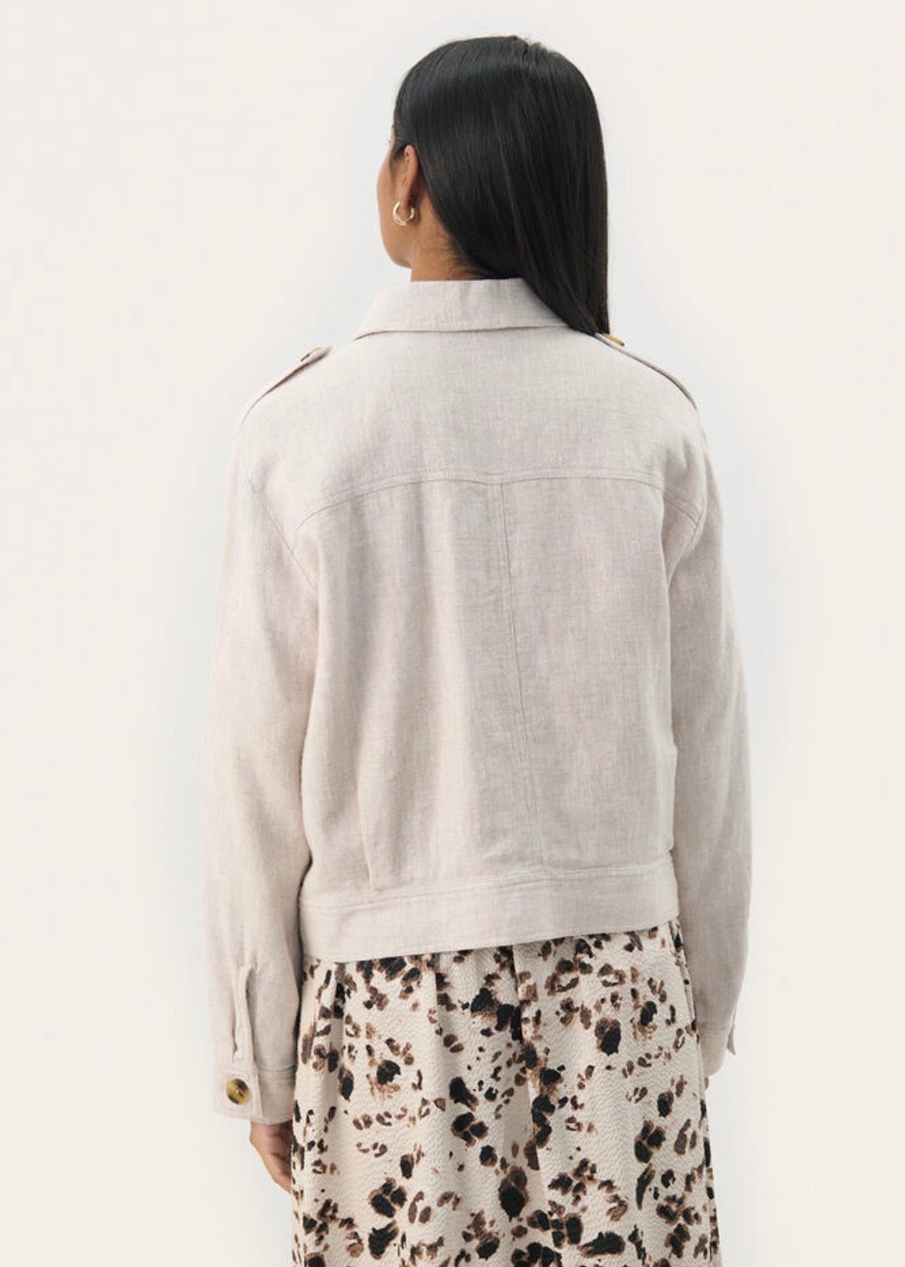 Najah Jacket French Oak Melange