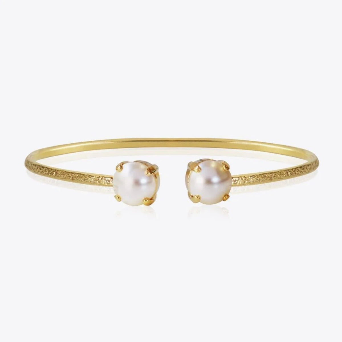 Classic Petite Bracelet Gold Pearl