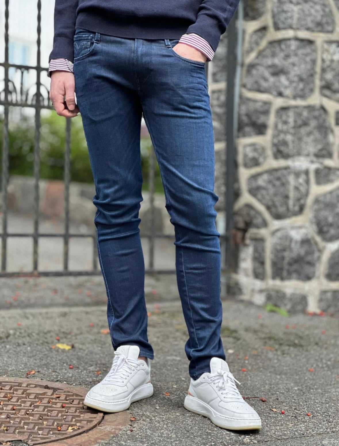 Replay Hyperflex Anbass jeans - Dark Denim