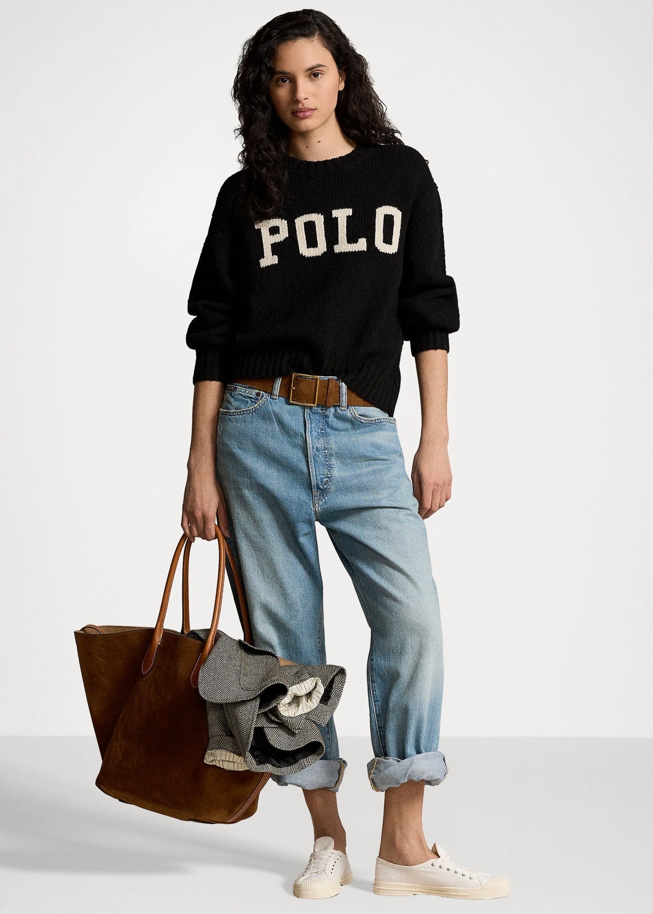 Polo Ralph Lauren Logo sweater - Black