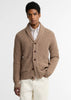 Hartland Shawl Neck Cardigan Stone