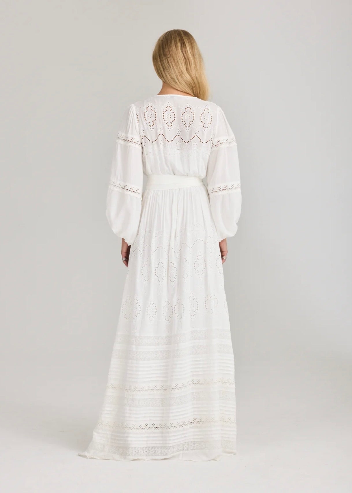 Lita Maxi Dress White