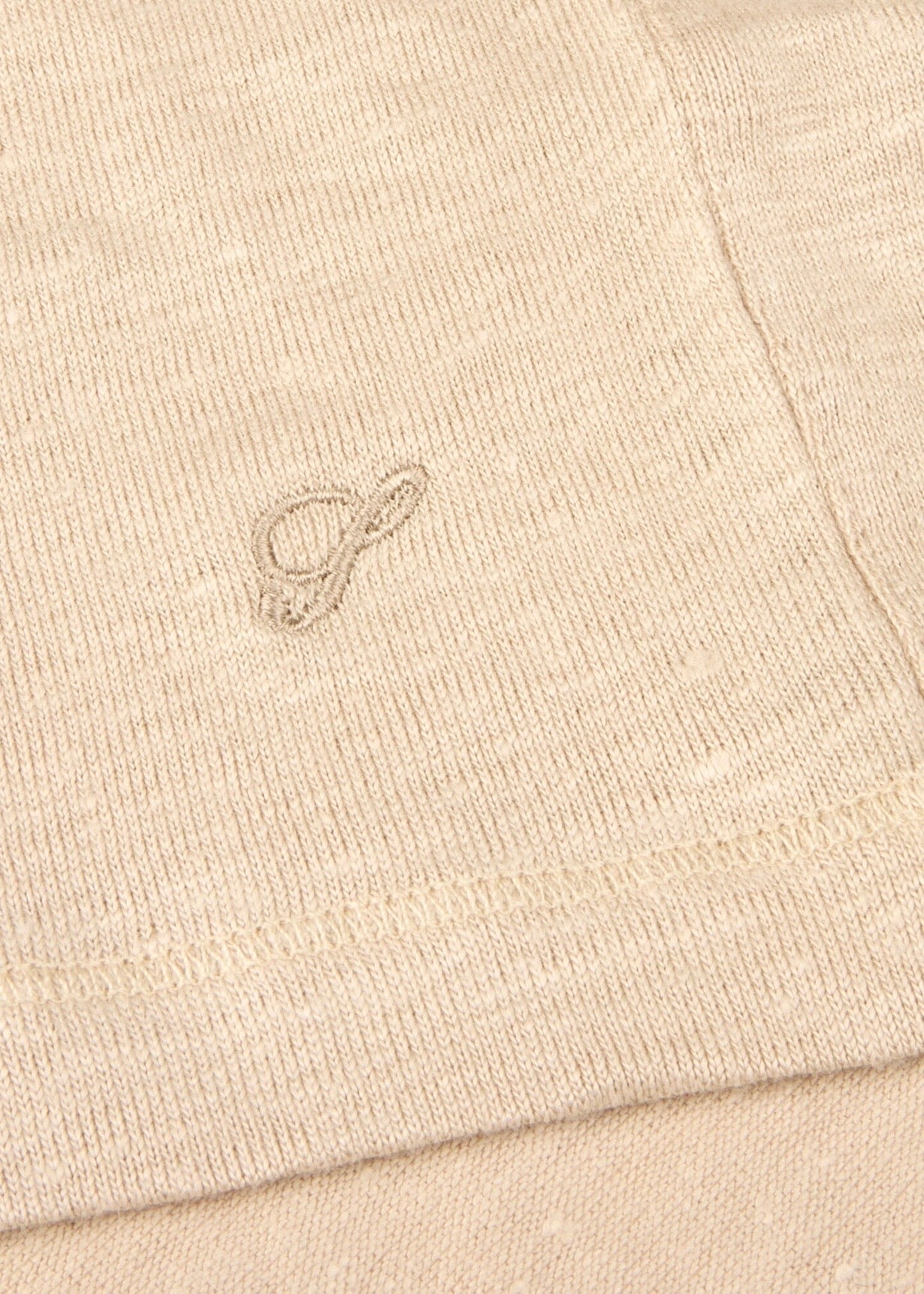 Linen Polo Shirt Light Beige