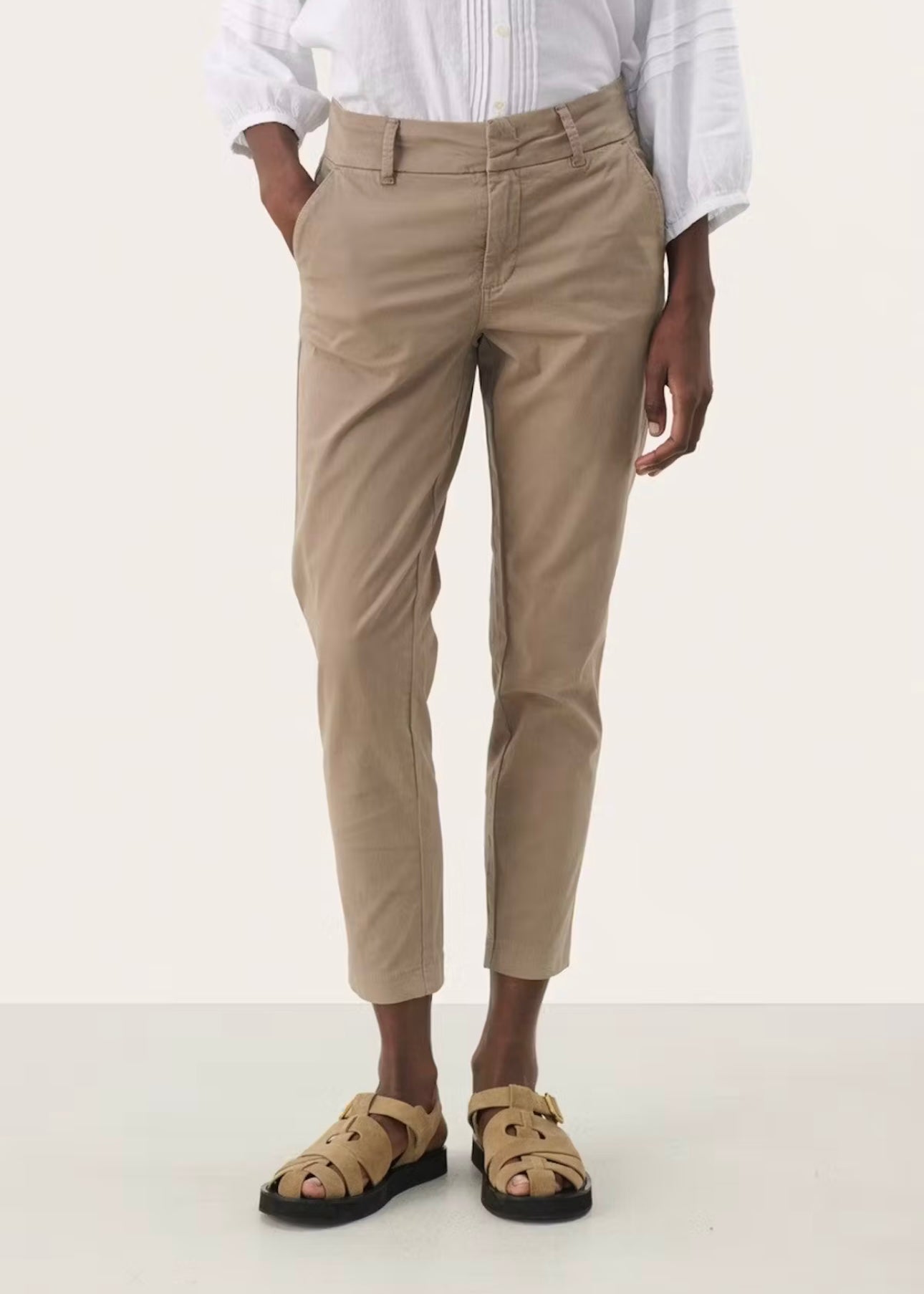 Part Two Soffys pants - Desert Taupe