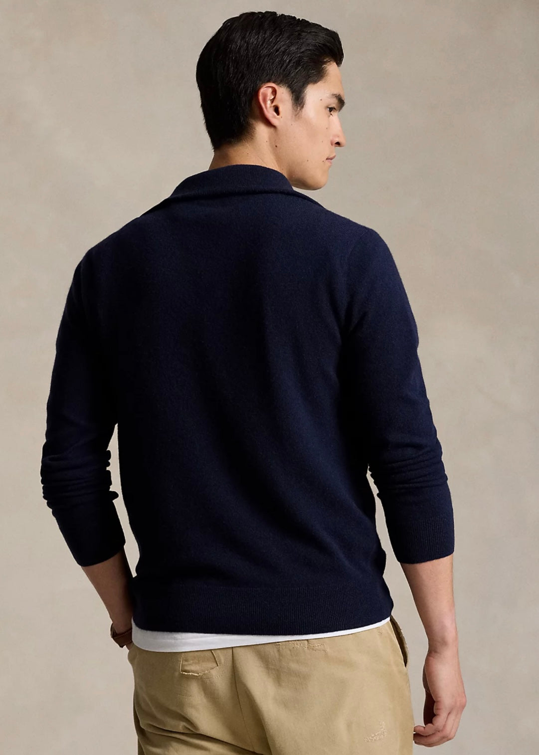 Polo Ralph Lauren Wool zip - Navy Bear