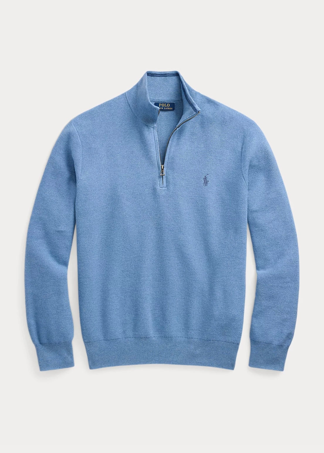 Polo Ralph Lauren Cotton Zip - Lake Heather