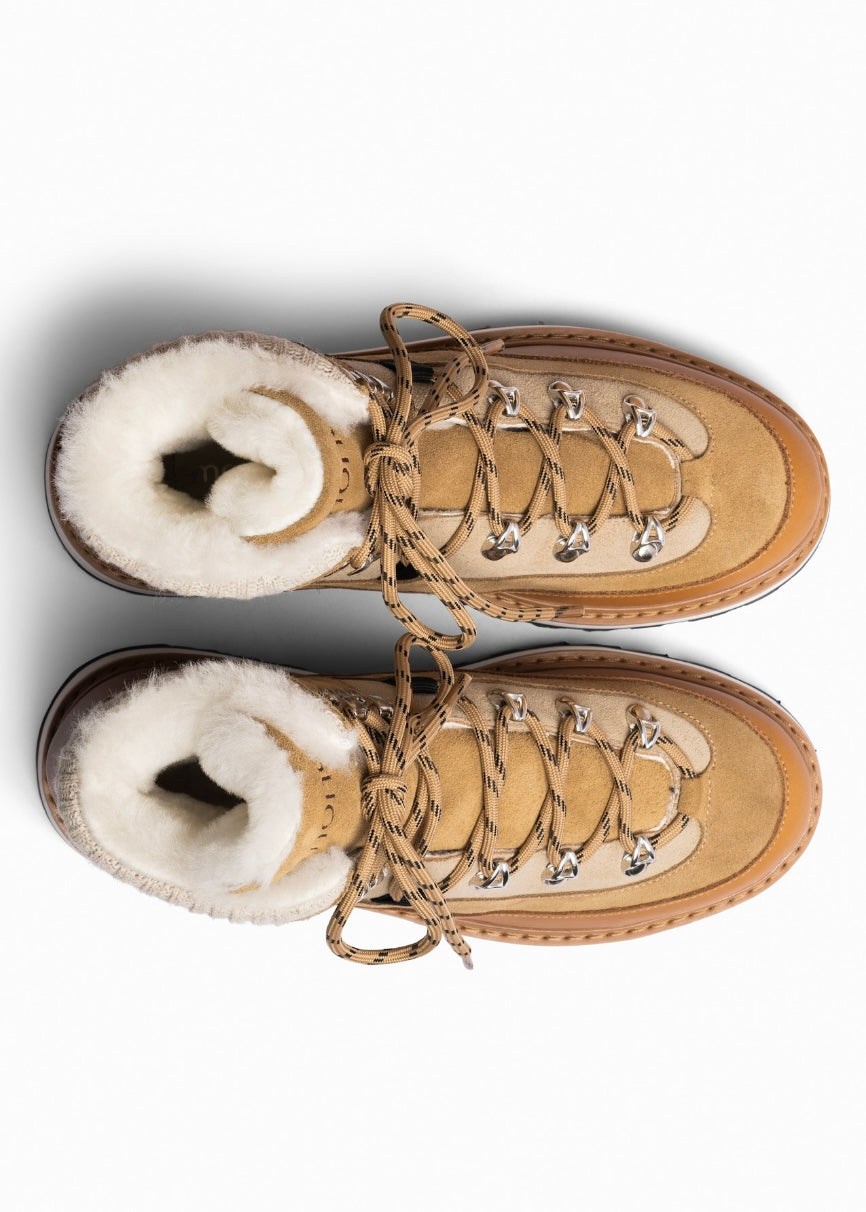 Mono Tag Cap Cow Leather - Ginger Nude