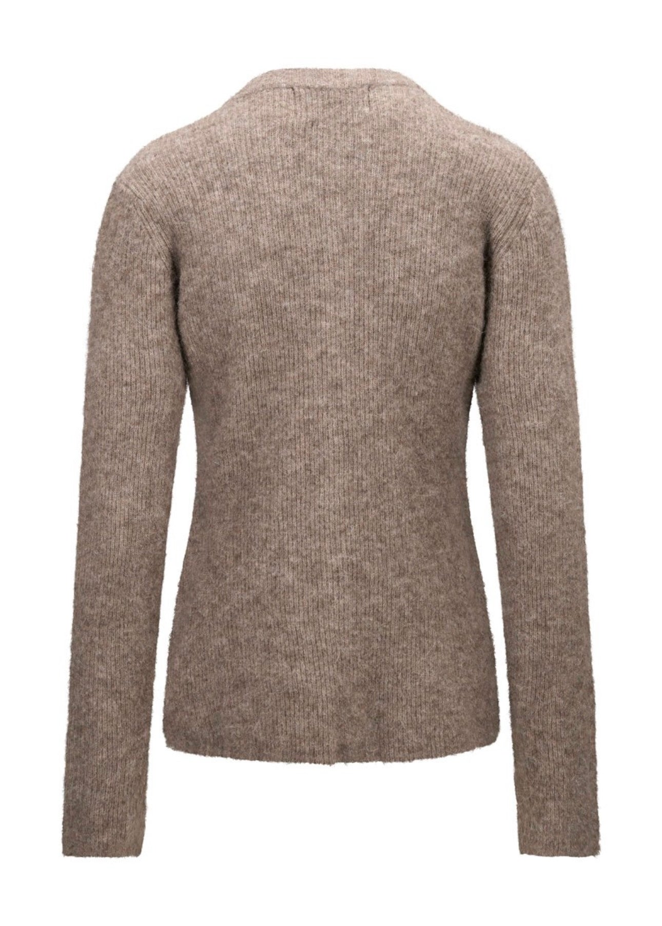 Iza Alpaca cardigan Walnut