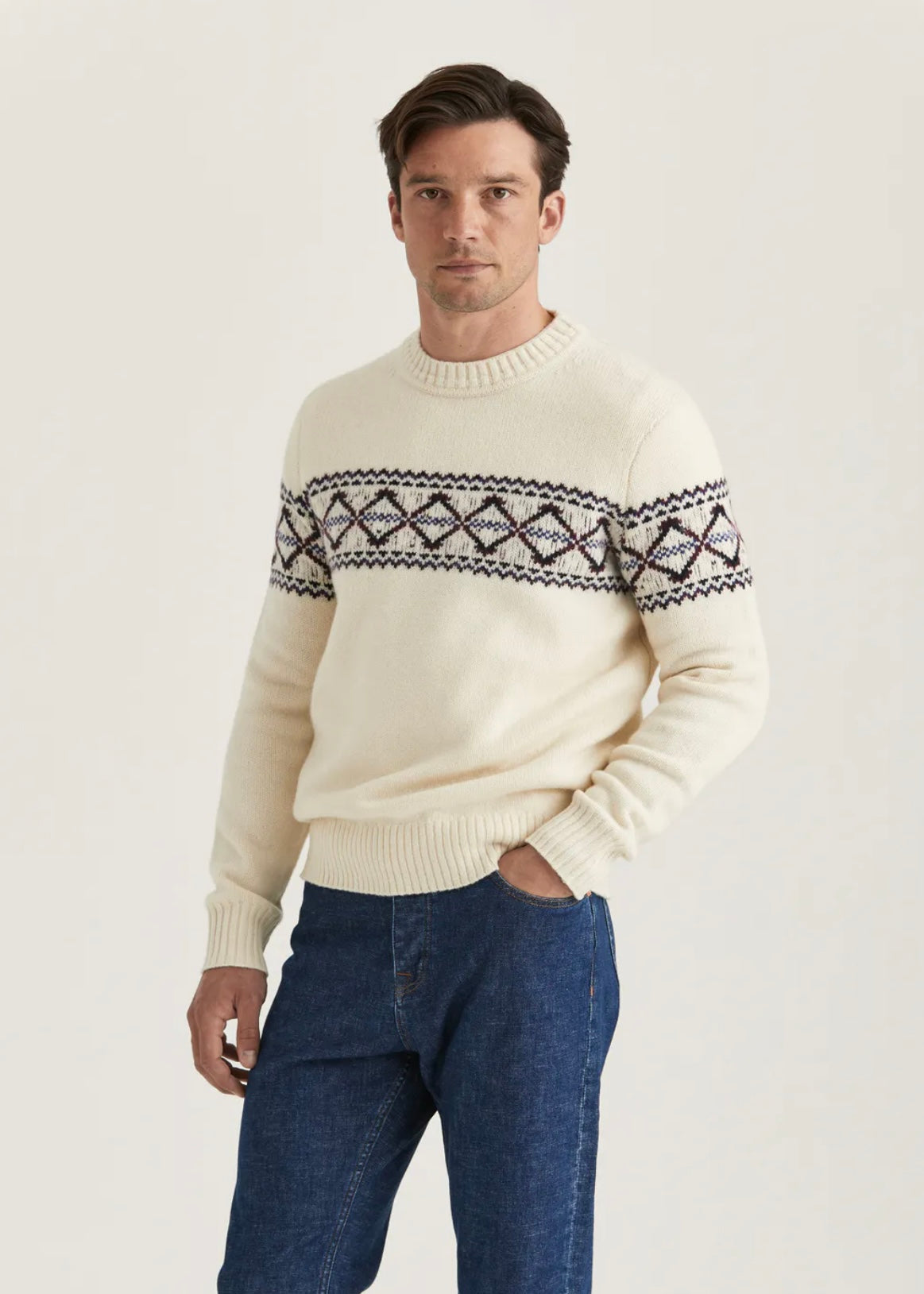 Morris Marwin sweater - Offwhite