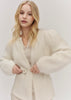 Fredrikke Chunky cardigan Bright White