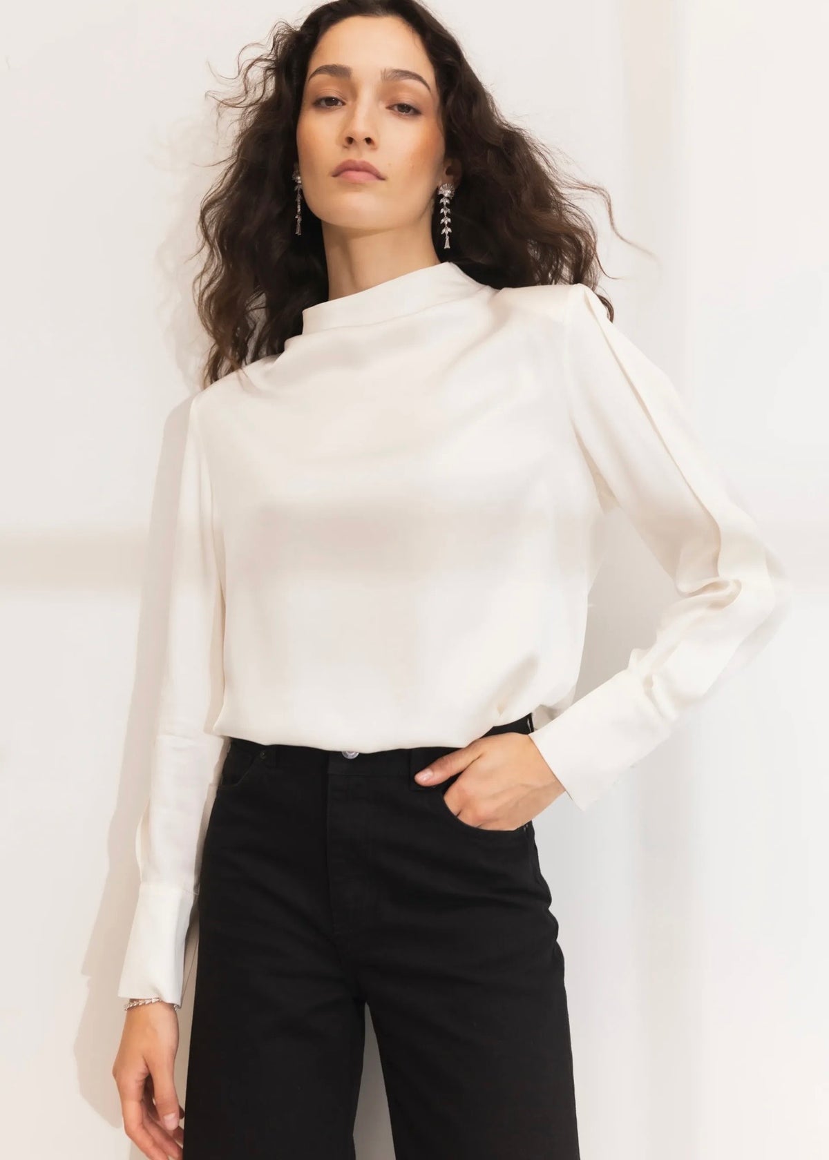 Arlene Blouse Cream