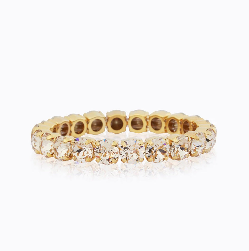 Caroline Svedbom Gia Bracelet Gold Light Silk