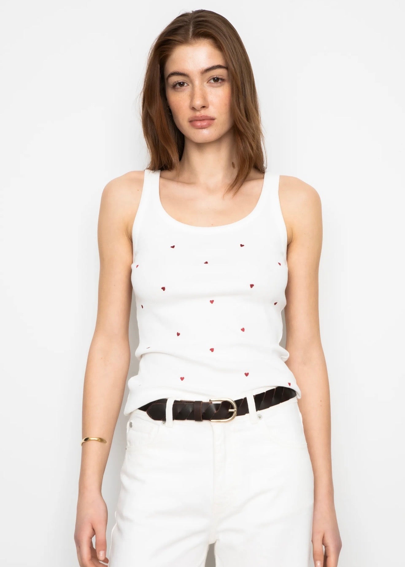 Pam Rib Singlet Berry