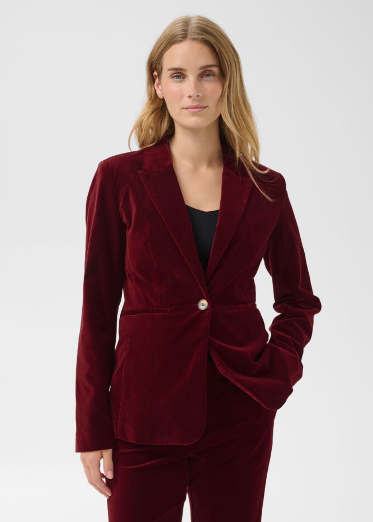 Dahlia Blazer Biking Red