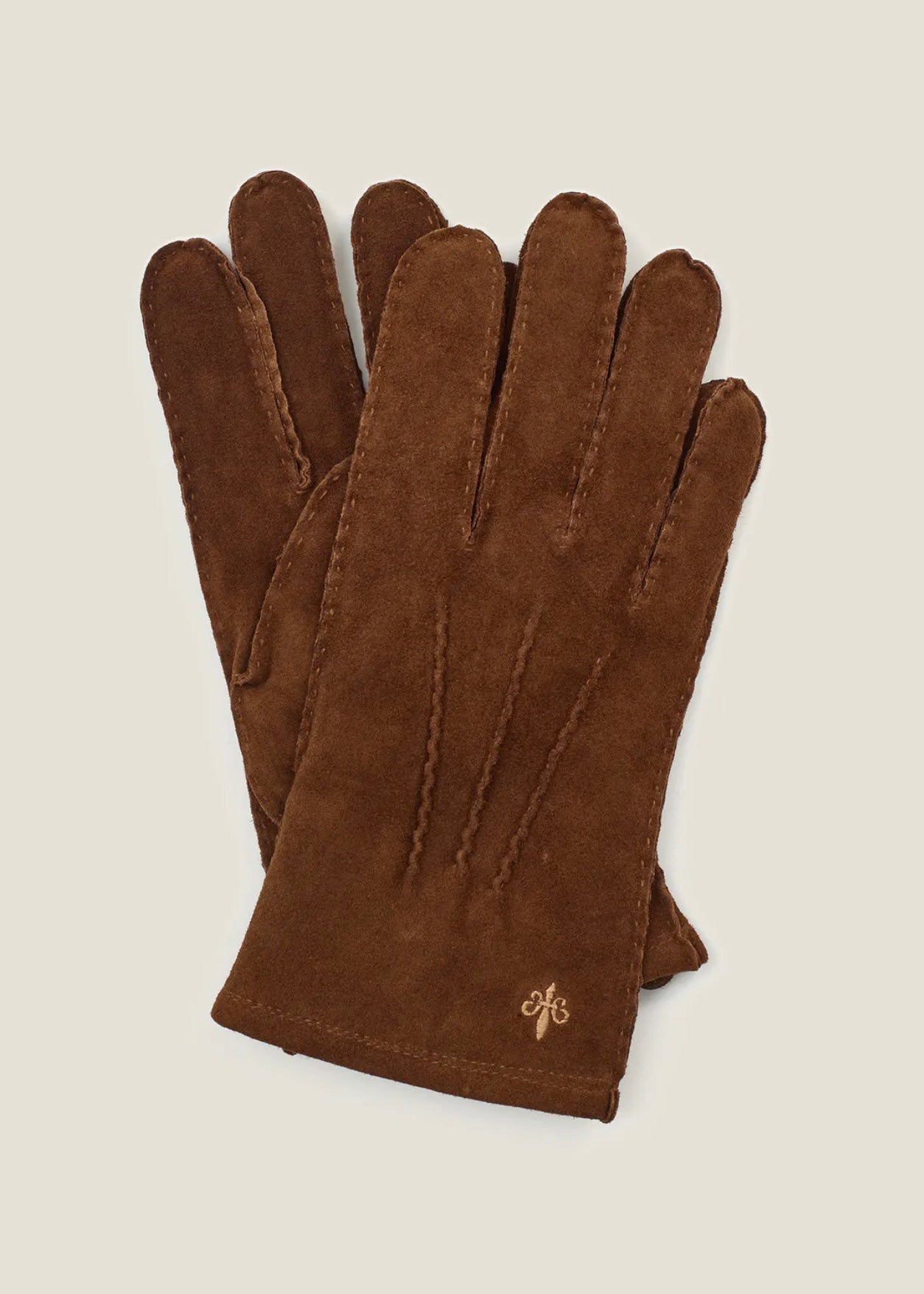 Morris Suede gloves - Camel