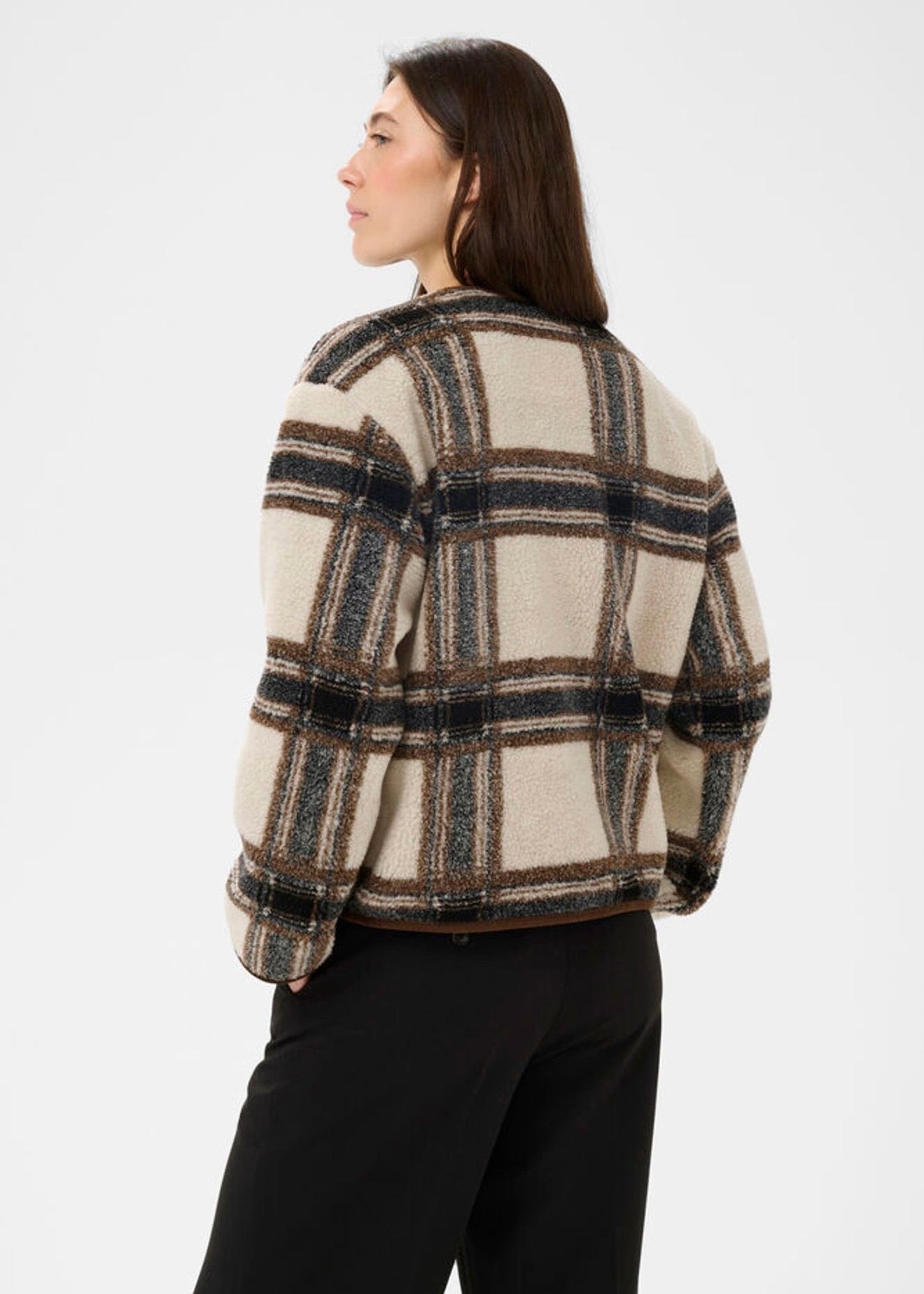 Ysabell Jacket Brown Check