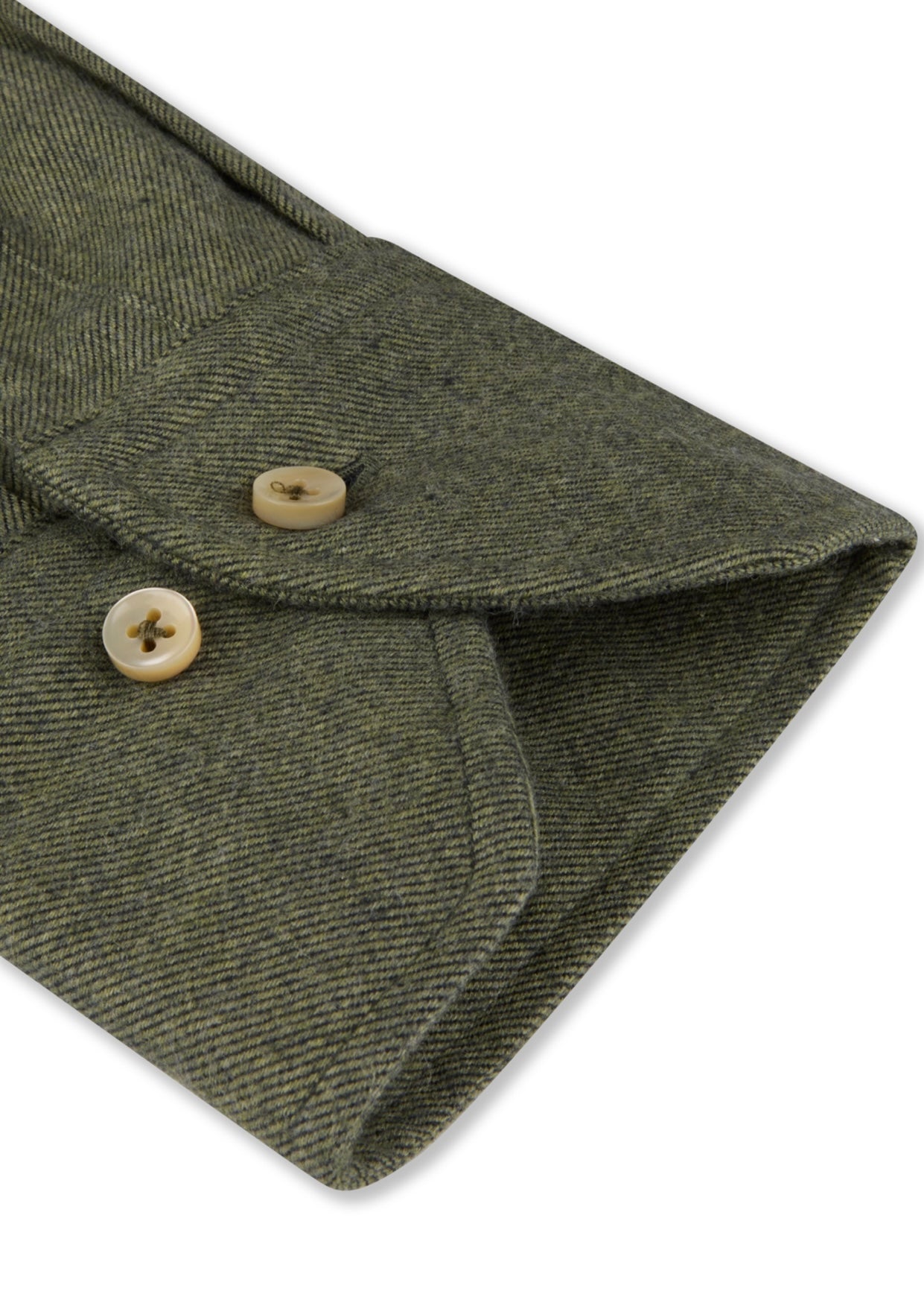Slimline Flannel shirt Green