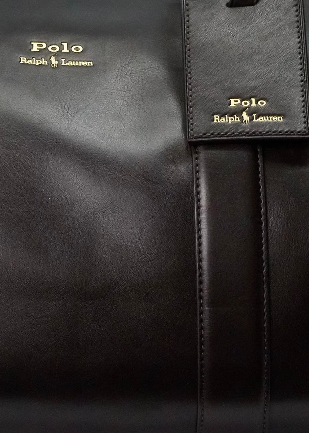 Polo Ralph Lauren Weekend-bag - Smooth Leather Brown