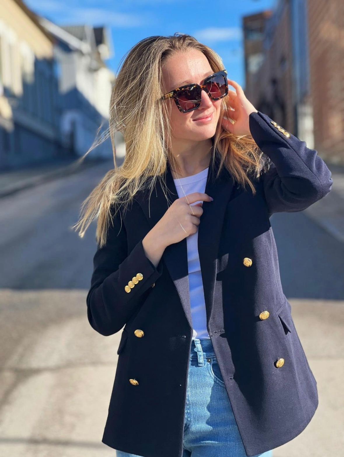 Polo Ralph Lauren blazer - Navy/Gold