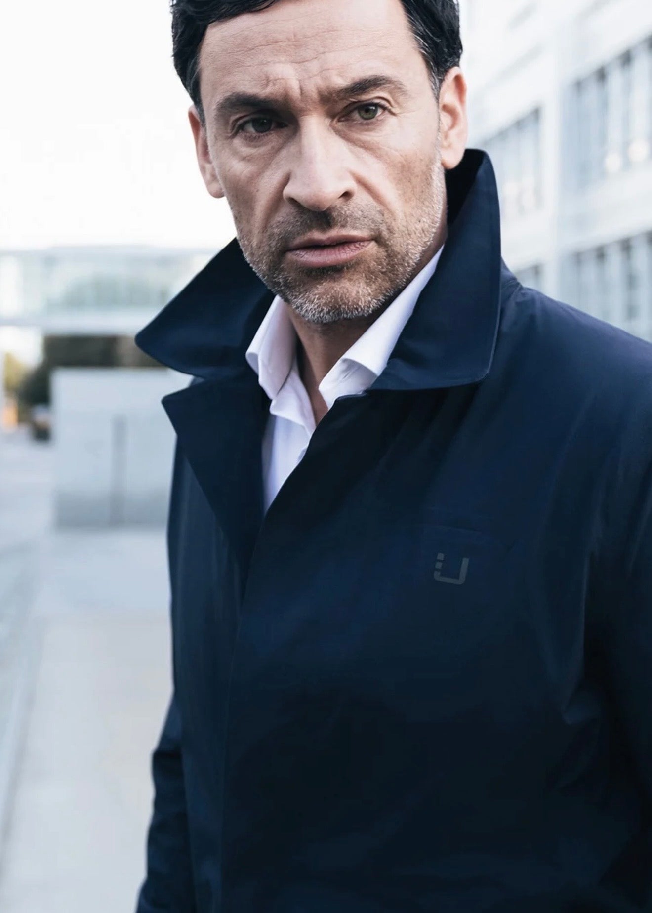 Sky Fall Coat Navy