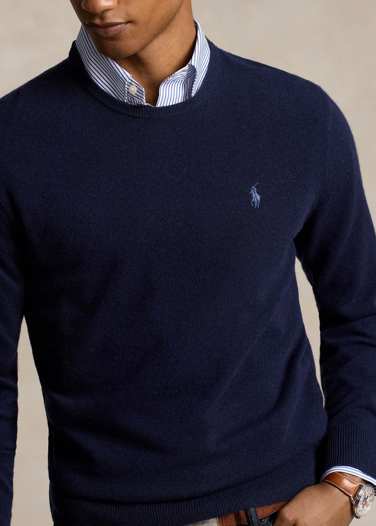 Polo Ralph Lauren Merino Wool sweater - Navy