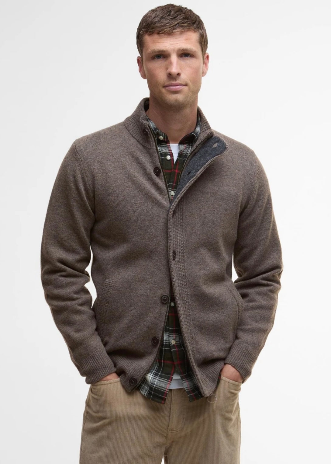 Essential Patch Zip Trough Dark Stone