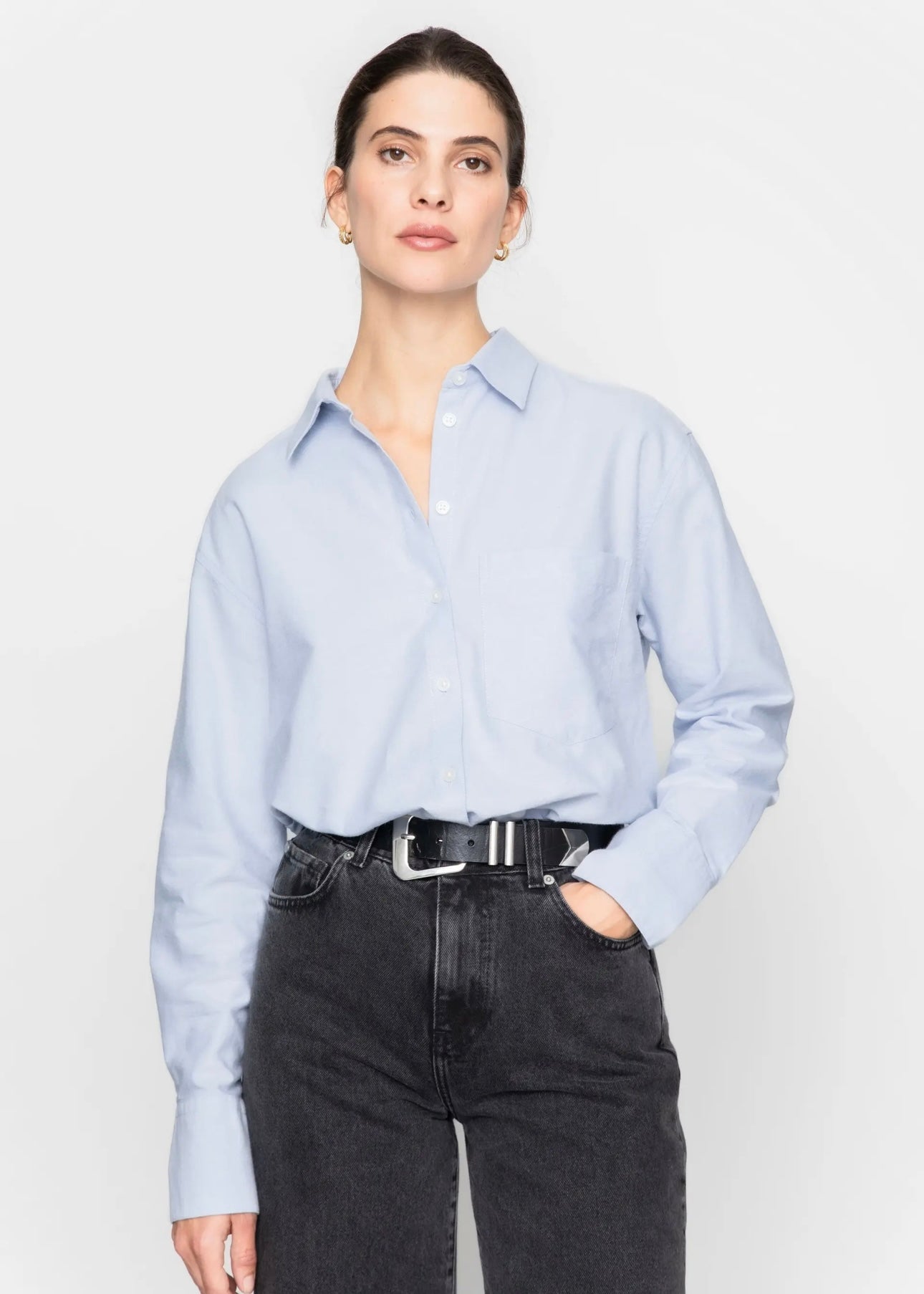 Camilla Pihl Bibi shirt - Ice Blue