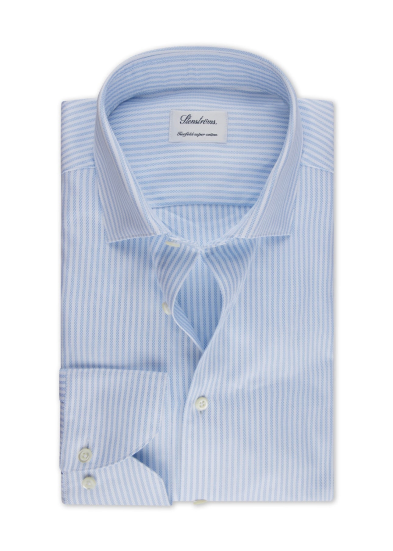 Stenströms Striped shirt fitted body - 602711 8803 102