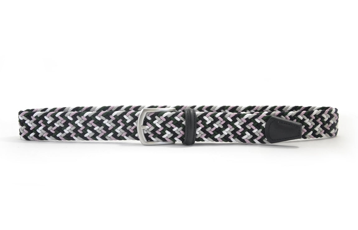 Elastic Belt Multi Pink/Green