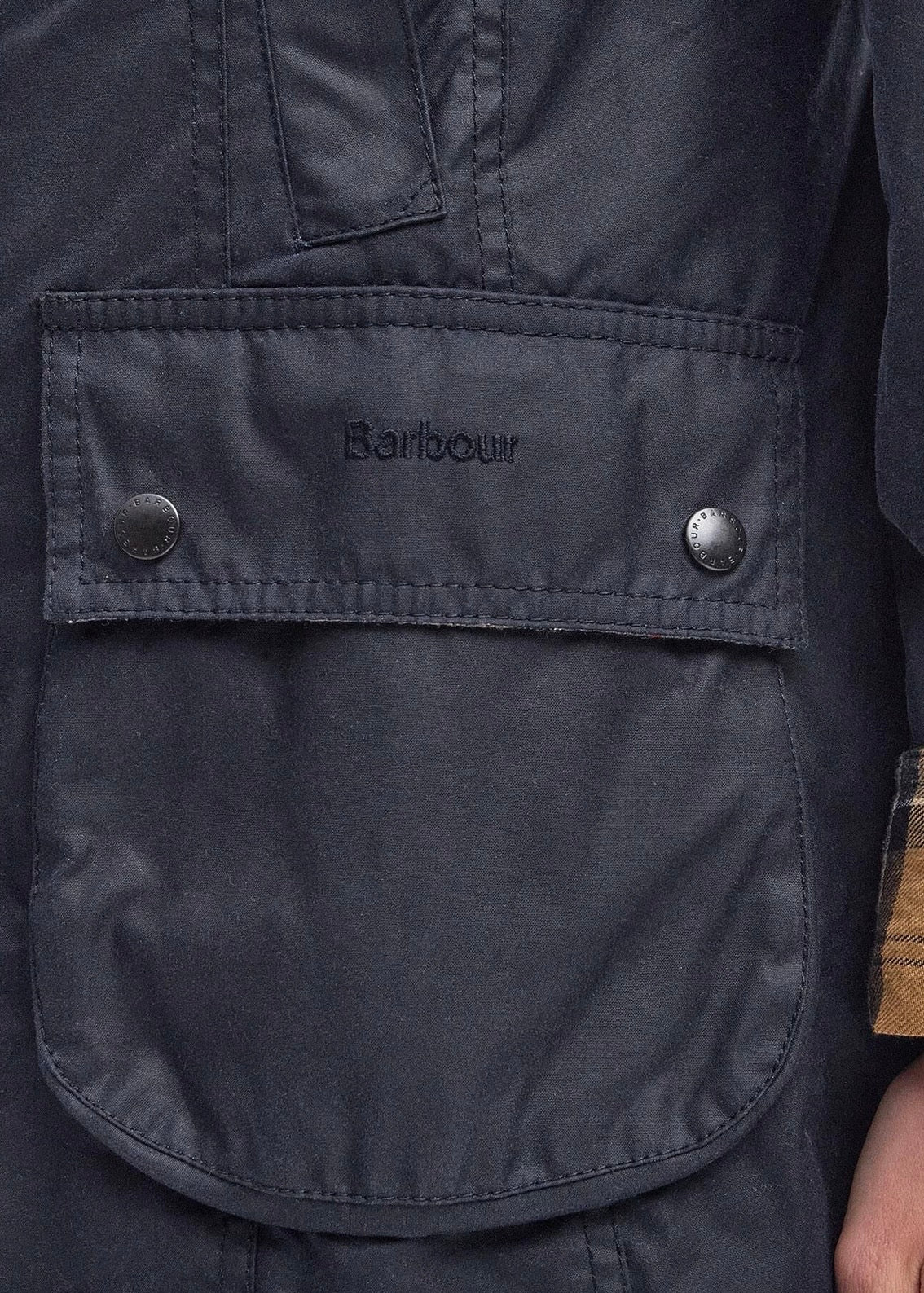 Classic Beadnell Jacket Navy