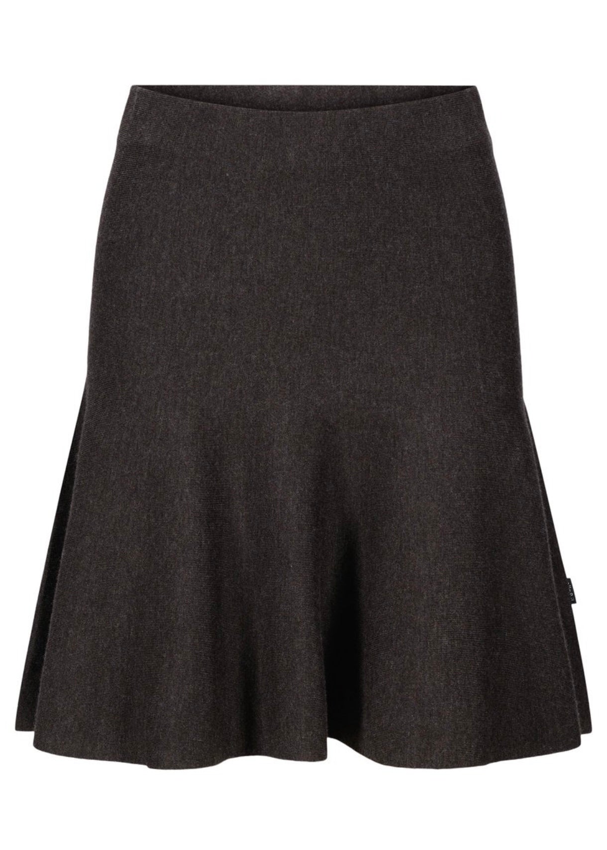 Ella&il Triny skirt - Dark Brown Melange