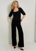 Antonia Chunky Tee Black