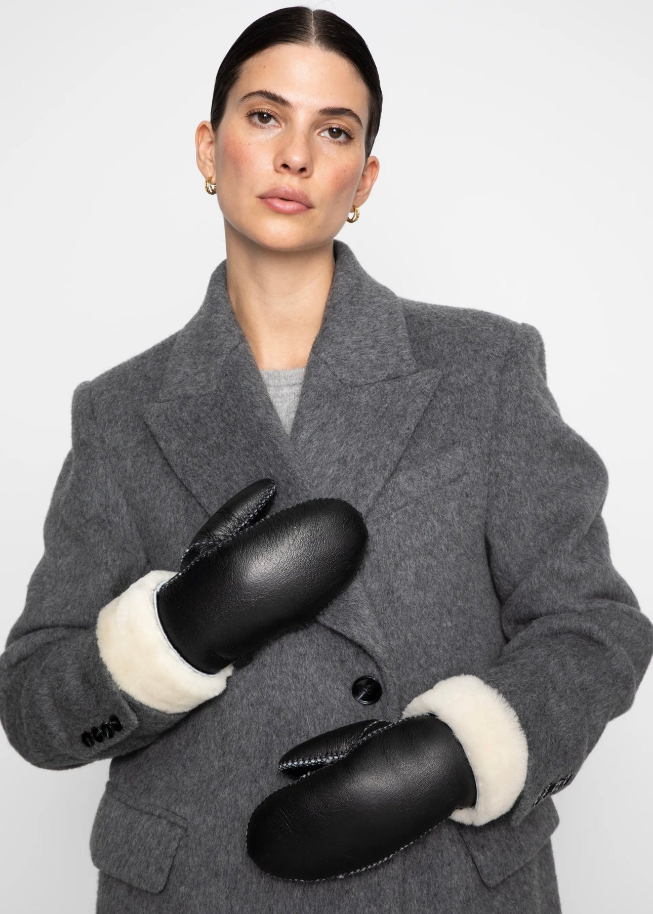 Camilla Pihl Nia mittens - Black