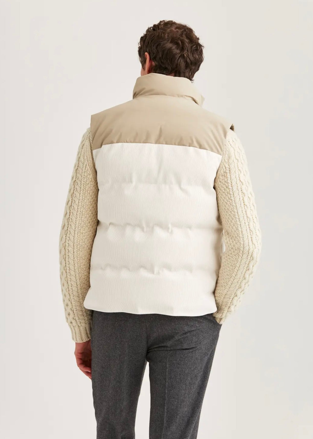 Catton Puffer vest Offwhite