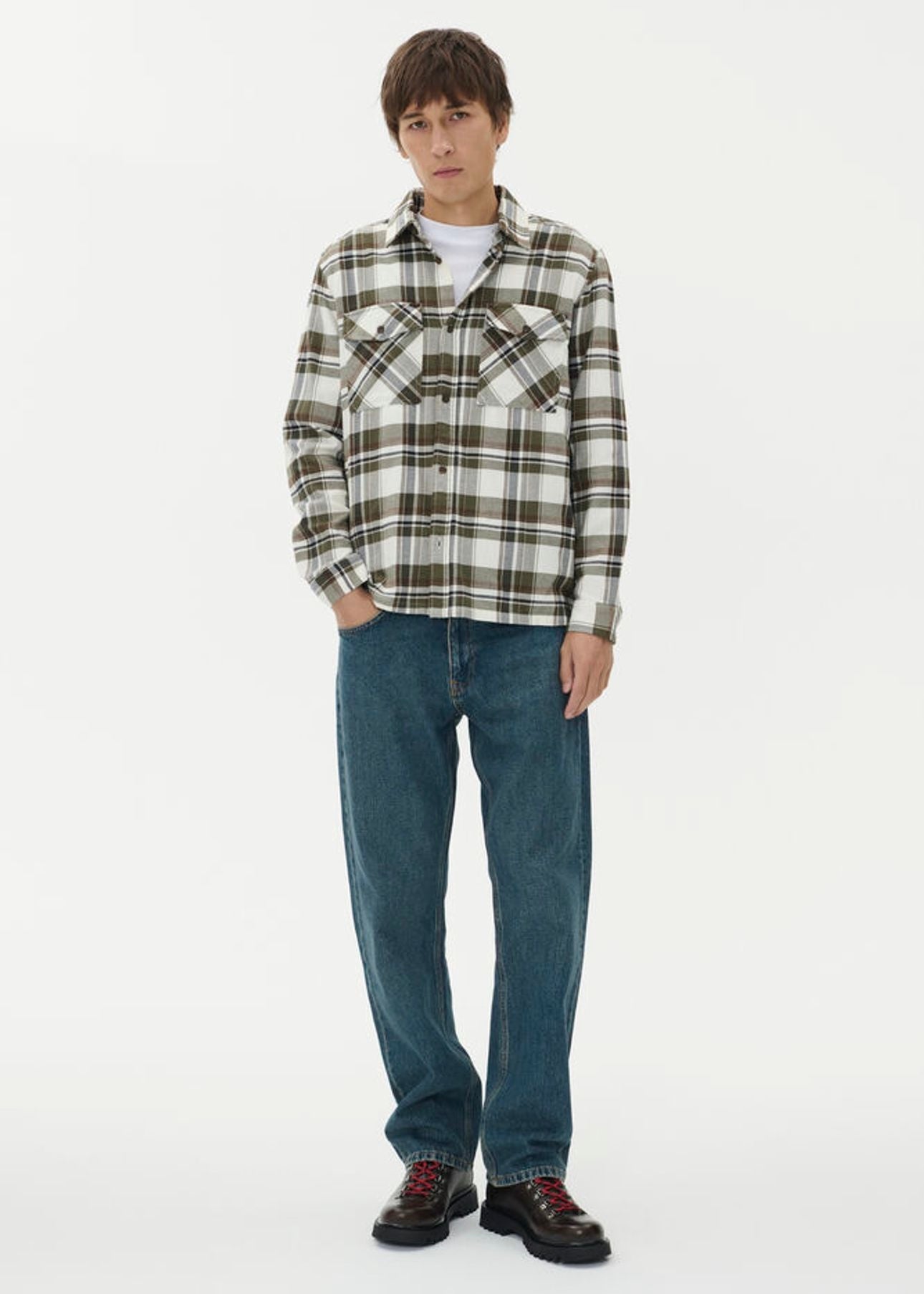 Glibbon Heritage shirt Olive Night