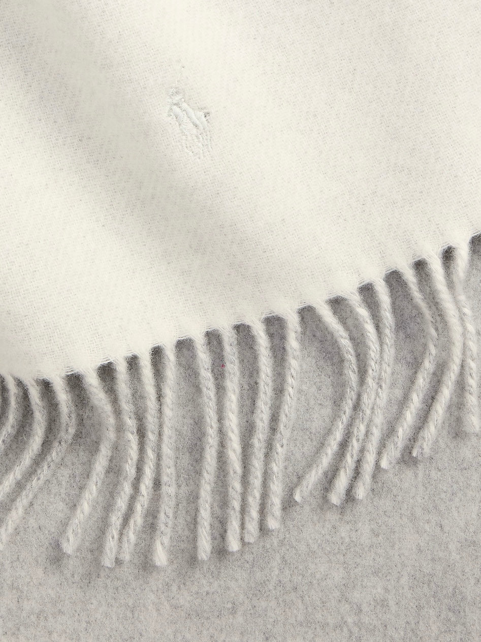 Fringe scarf Cream