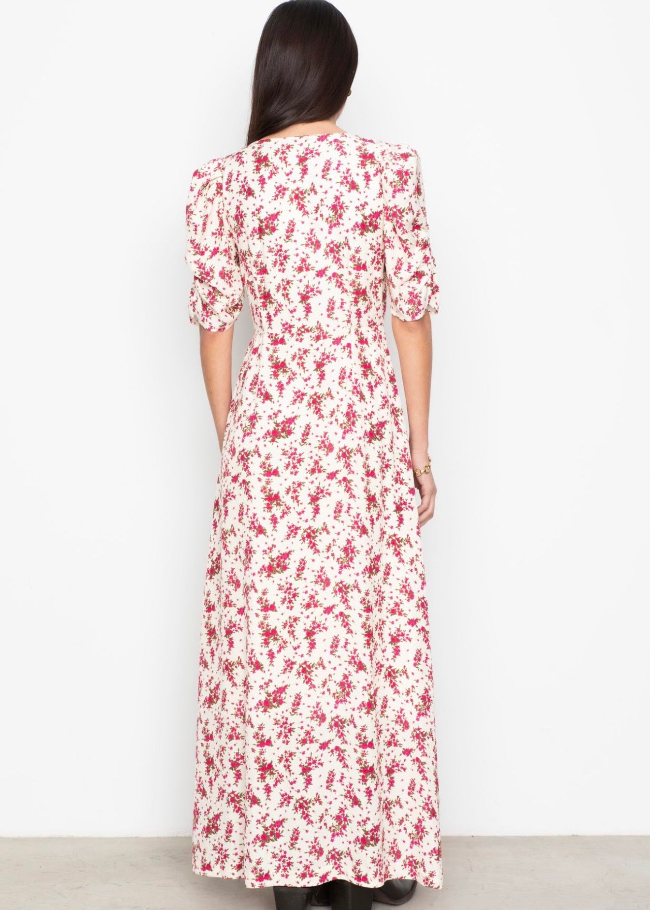 Aivy Dress Berry Print