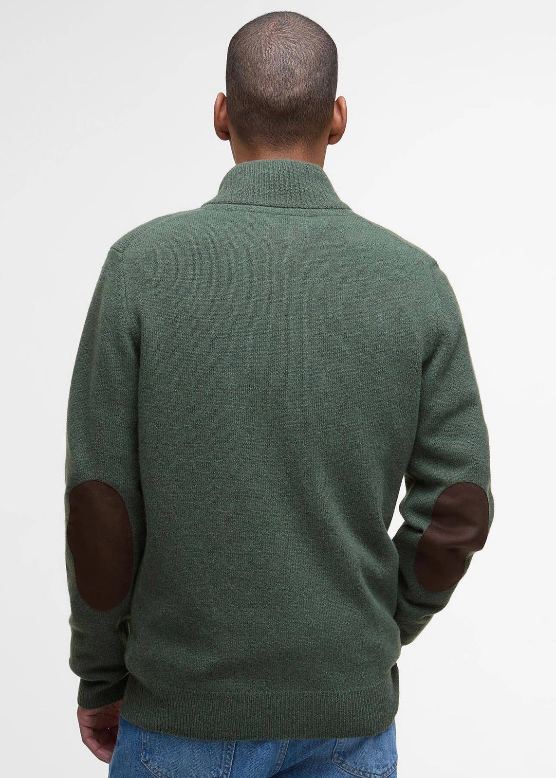 Essential Patch Zip Trough Olive
